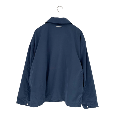 Embassy of Bricks and Logs wando short parka, faded navy | unisex L