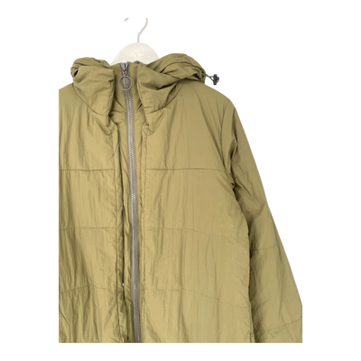 Embassy of Bricks and Logs largo puffer jacket, green | unisex S