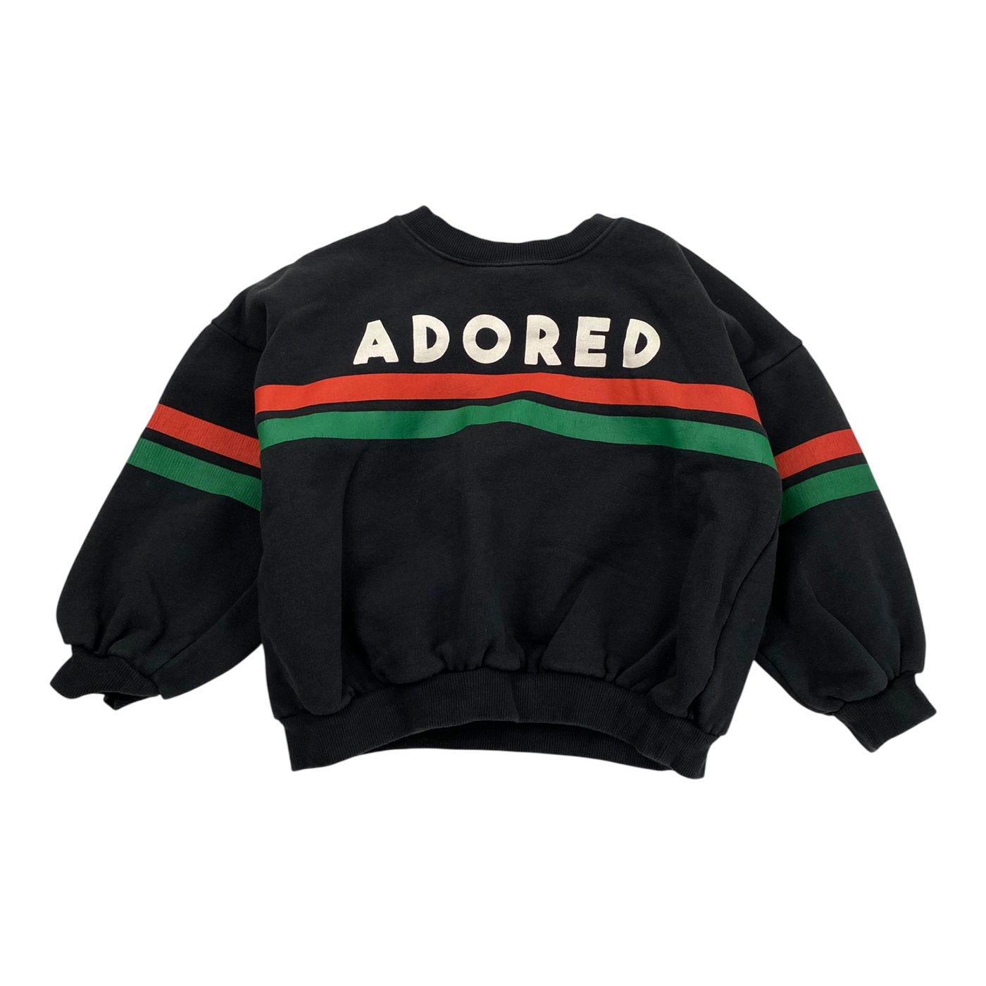 Mini Rodini sweatshirt, black | 110/116cm