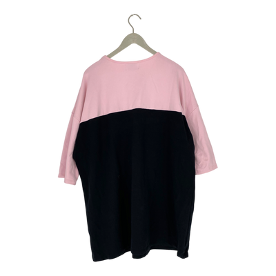 R/H mickey sweat dress, pink/black | woman onesize