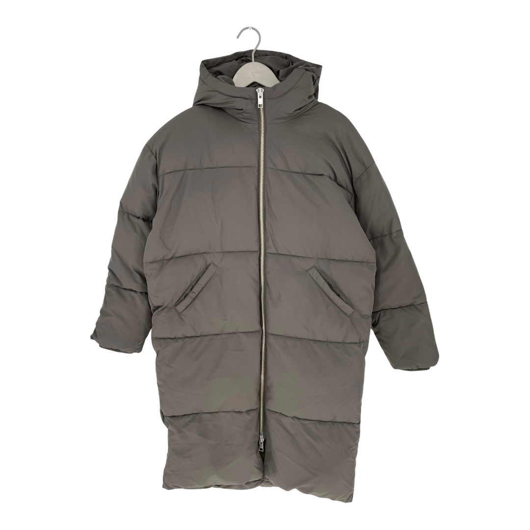 Embassy of Bricks and Logs elphin puffer jacket, brown unisex