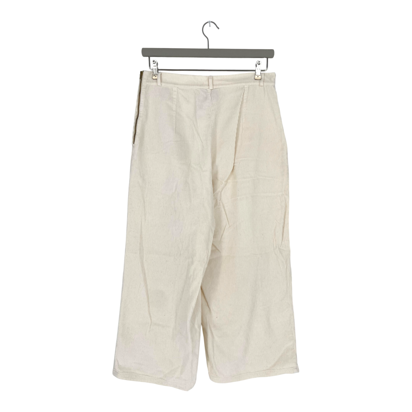 Kaiko corduroy wide pants, vanilla | woman 40