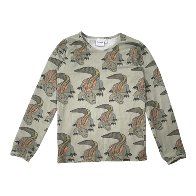 Metsola shirt, crocodile | 122/128cm