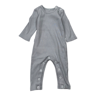 Gugguu rib jumpsuit, baby blue | 50cm