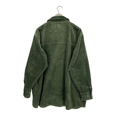 R-collection corduroy jacket, dark green | unisex 2XL