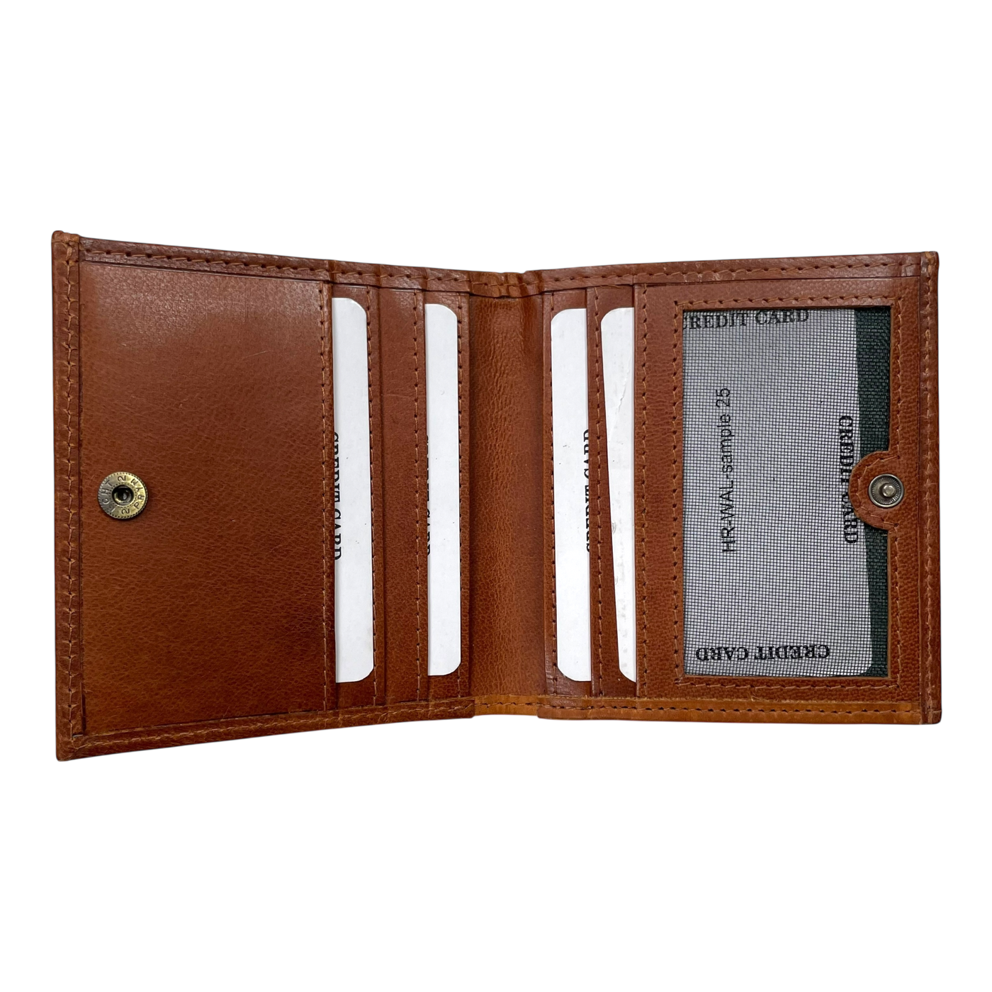 Holzrichter leather wallet, brown