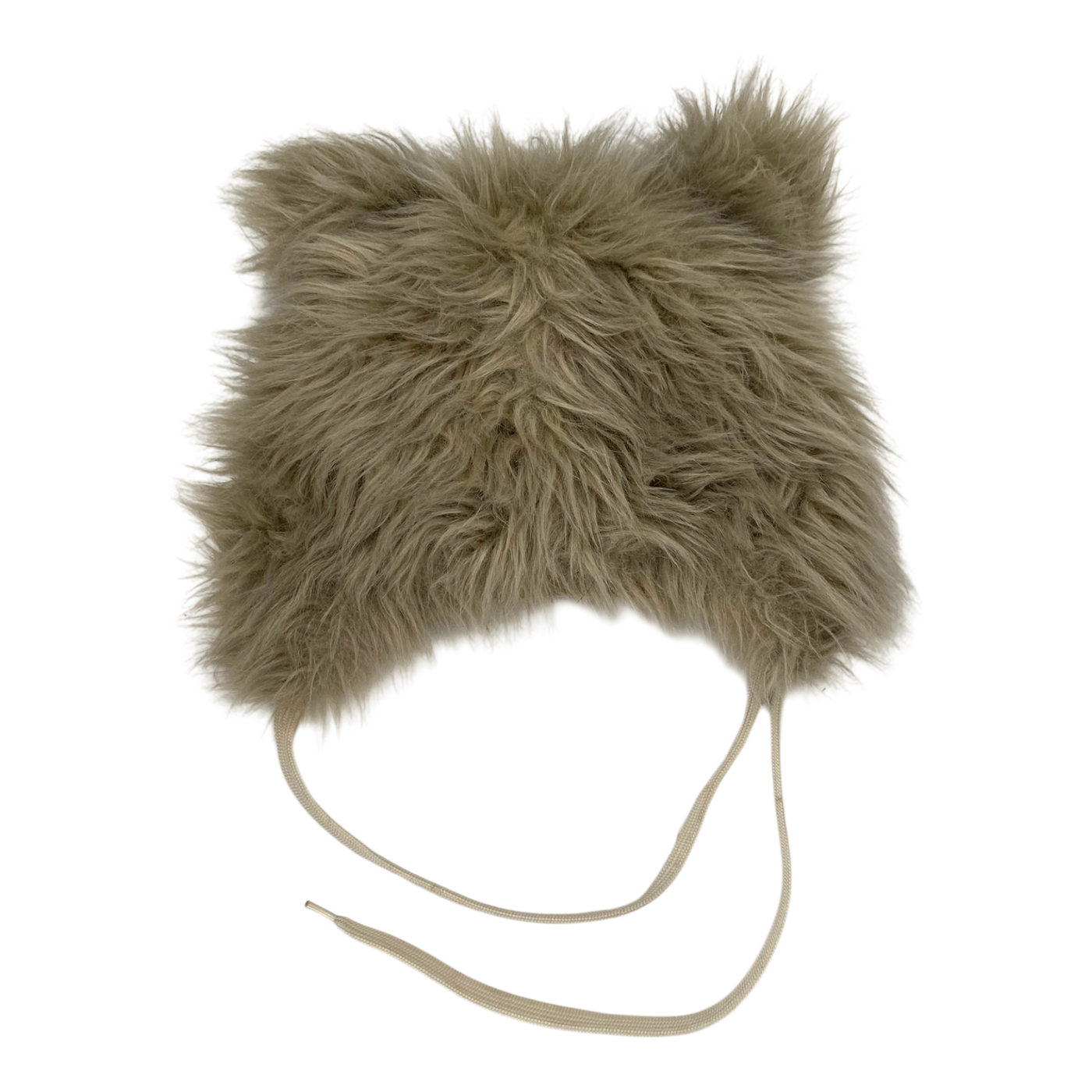 Metsola fur beanie, beige | 1-3y