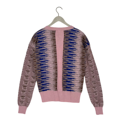 KARINFRAIDENRAIJ bello knitted sweater, multicolor/pink | woman S