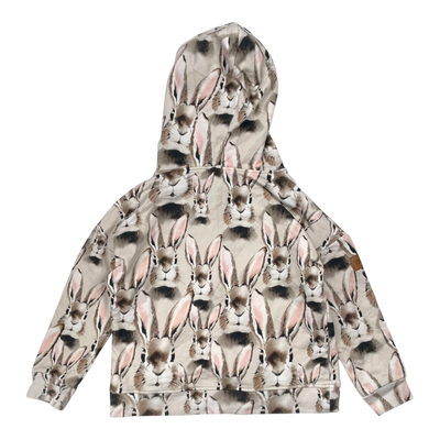 Metsola sweat hoodie, bunny | 110/116cm