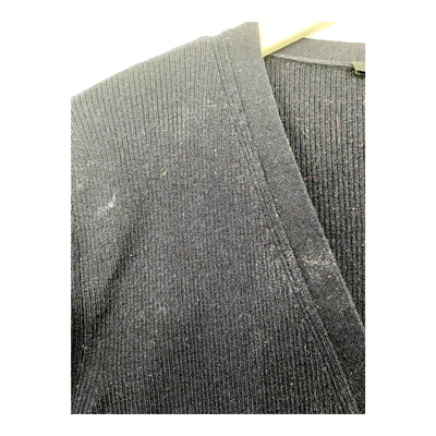 COS wool knit cardigan, dark blue | woman L