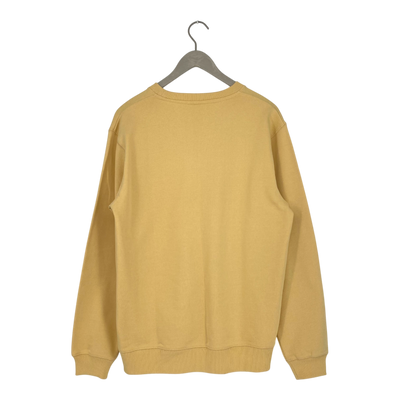 Makia pocket sweatshirt, amber | unisex M