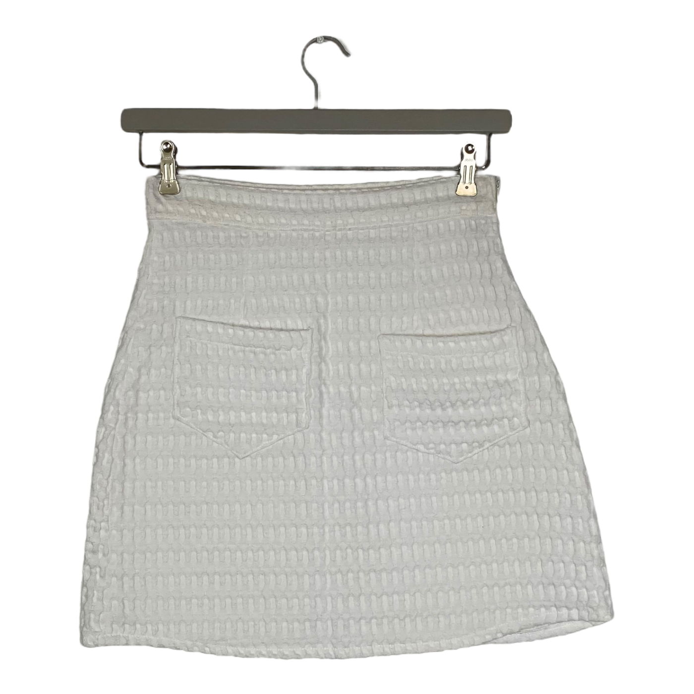 Aniela Parys miriam waffle skirt, white | woman S