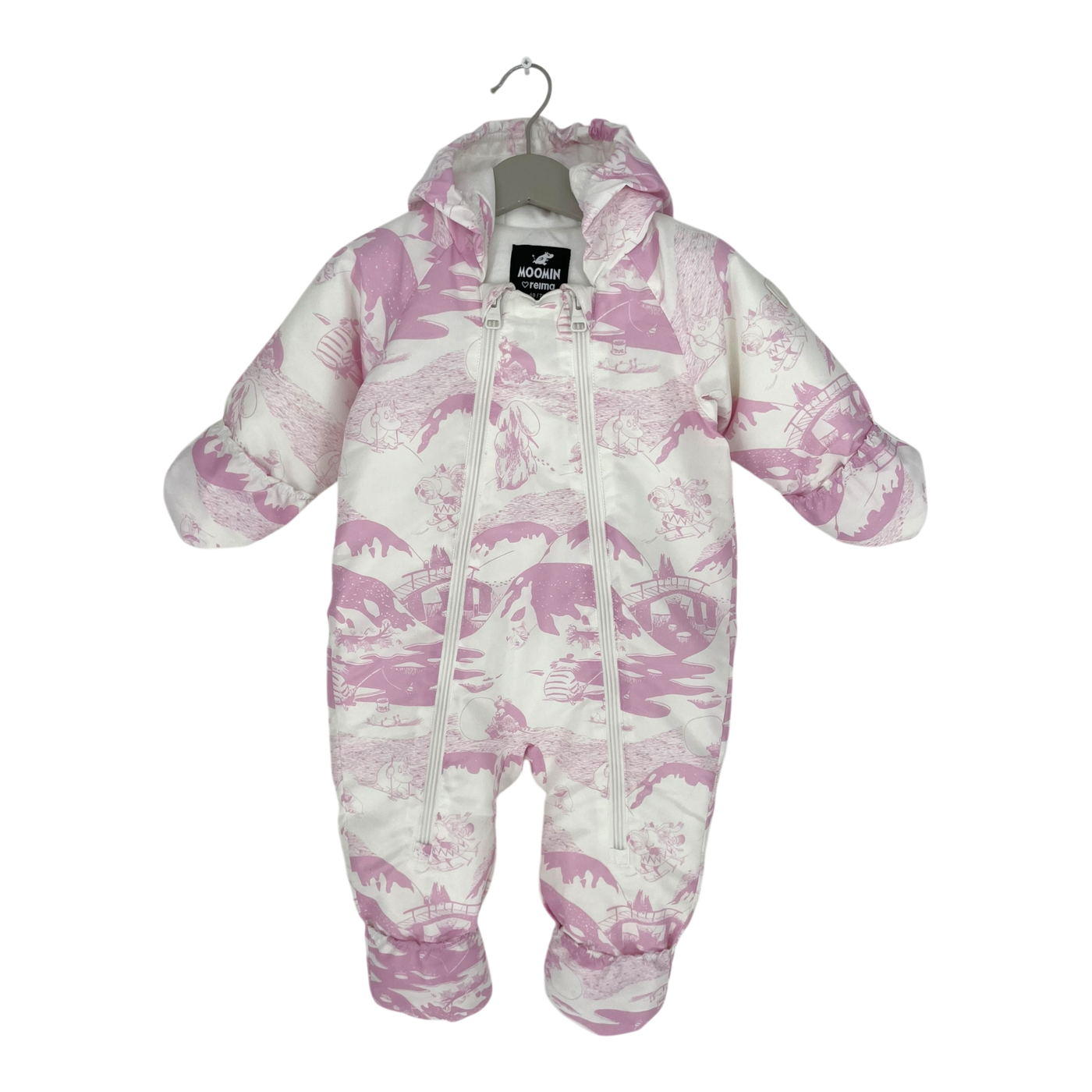 Reima knytte baby snowsuit, moomin | 68/74cm