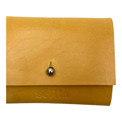 Scilla mäschda card case, yellow