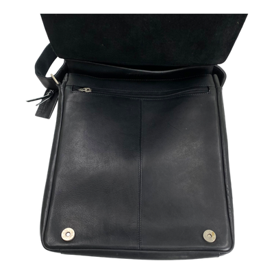 Harold's Bags leather campo cross bag, black