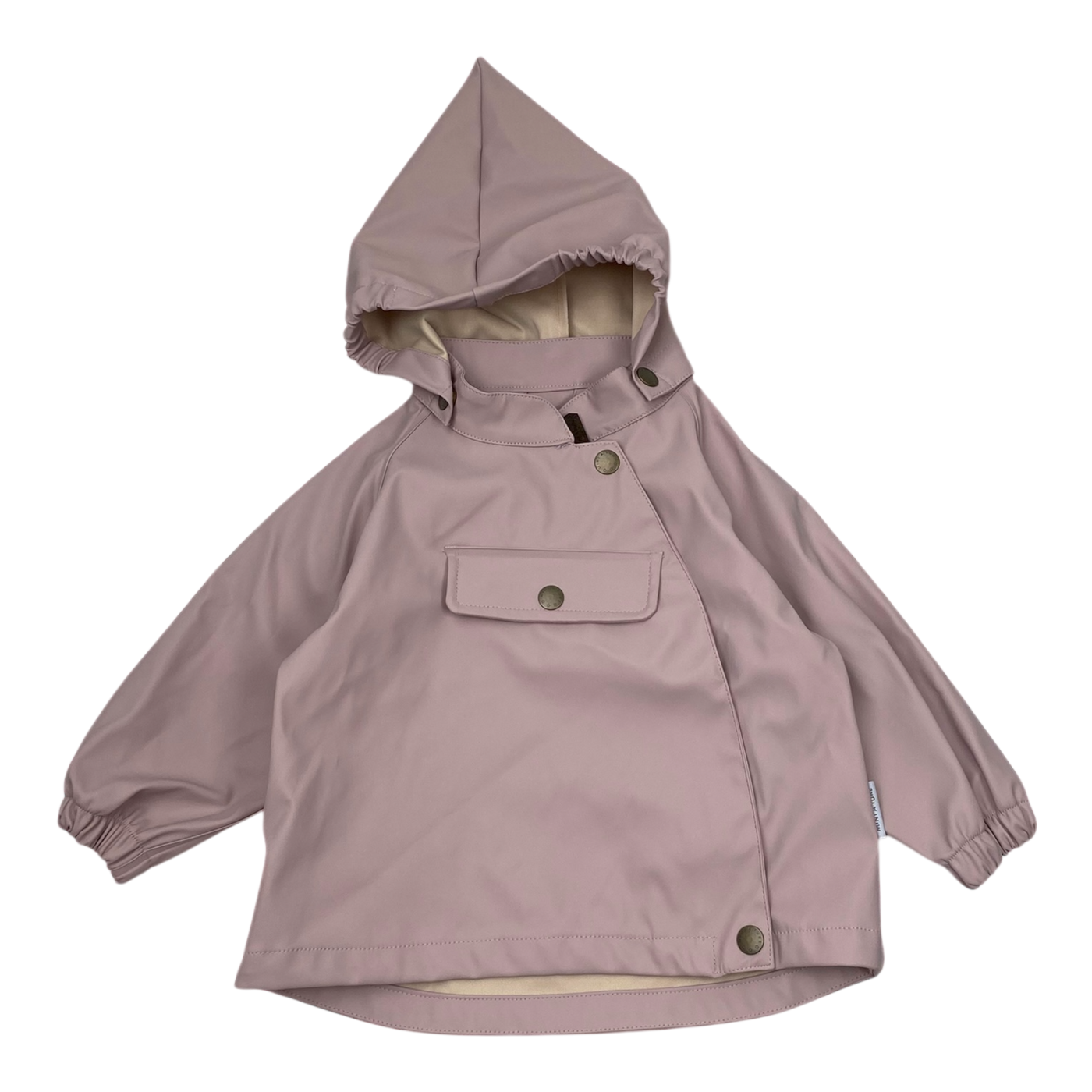 Mini A Ture matwai rain jacket, pink | 74cm