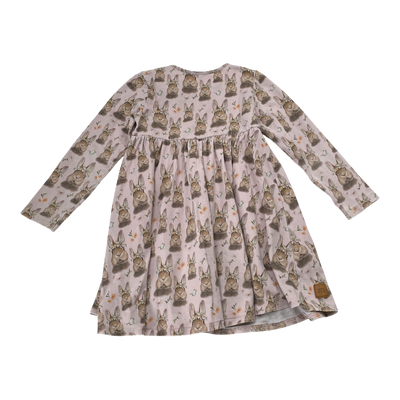 Metsola dress, bunny | 110/116cm