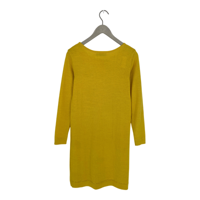 Alpa moonlight knit dress, yellow | woman S