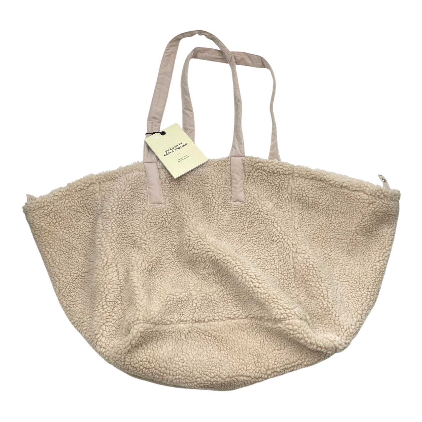 Embassy of Bricks and Logs kodiak combat teddy bag, cream | onesize
