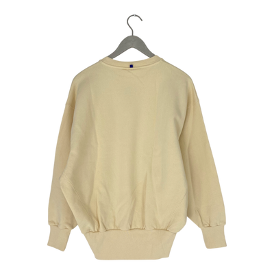 Embassy of Bricks and Logs sweatshirt, yellow | unisex S