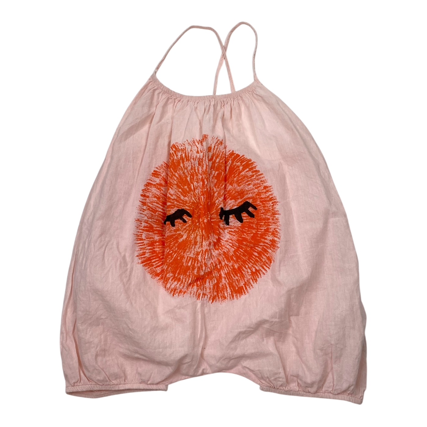 Bobo Choses woven summer suit, pink l 2-3y