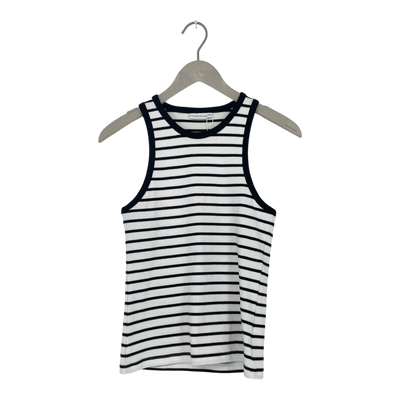 Riva Clothing rib tank, stripes | woman M