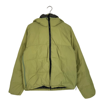Embassy of Bricks and Logs puffer jacket, green | unisex L