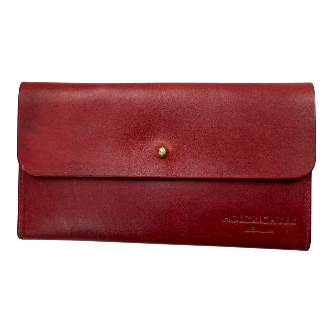 Holzrichter leather wallet, red