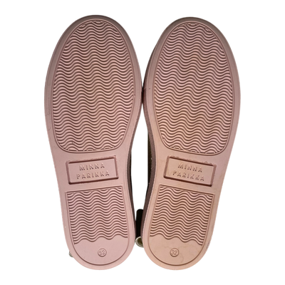 Minna Parikka t-bow mini shoes, gold | 32