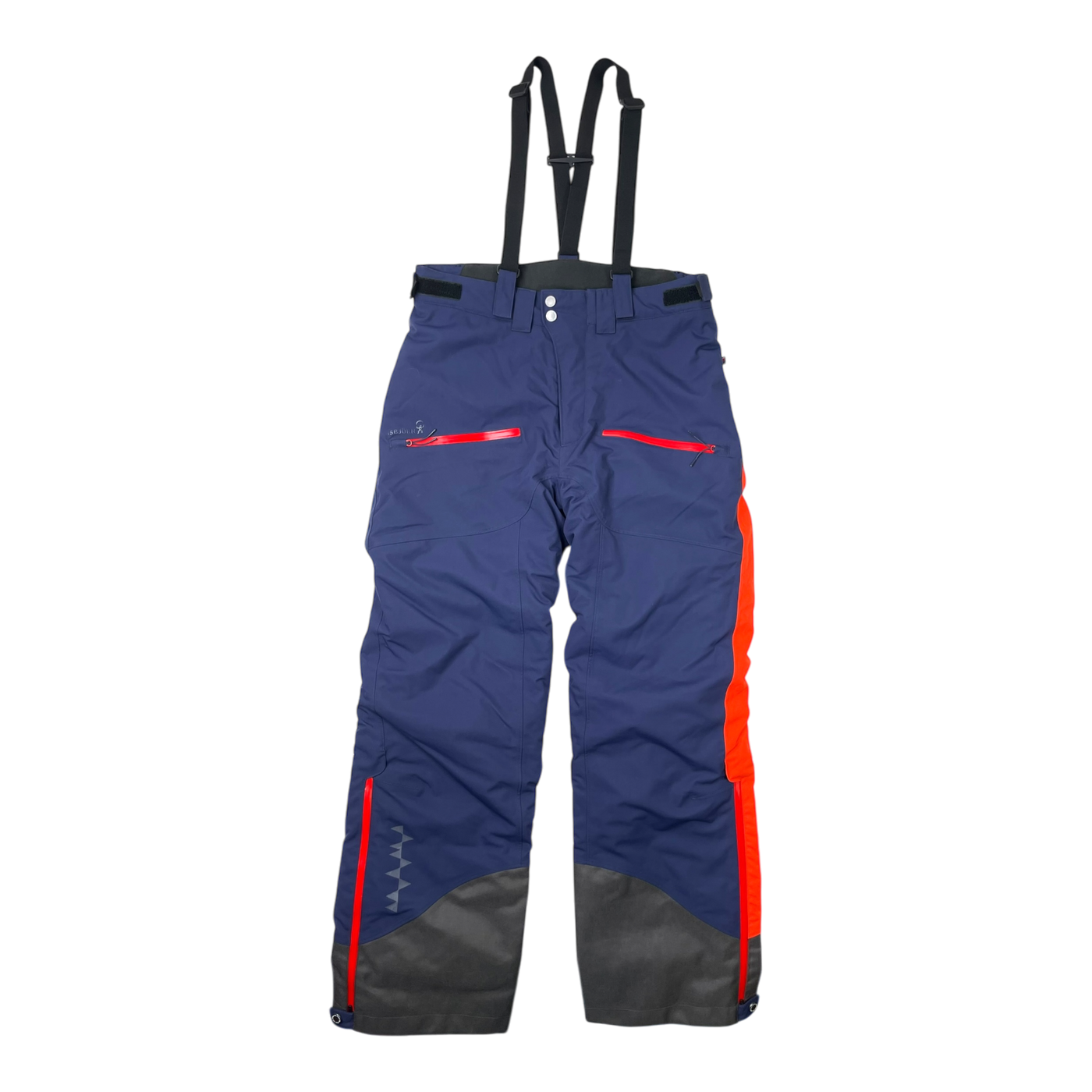 Isbjörn rocker ski winter pants, red and blue | 170/176cm