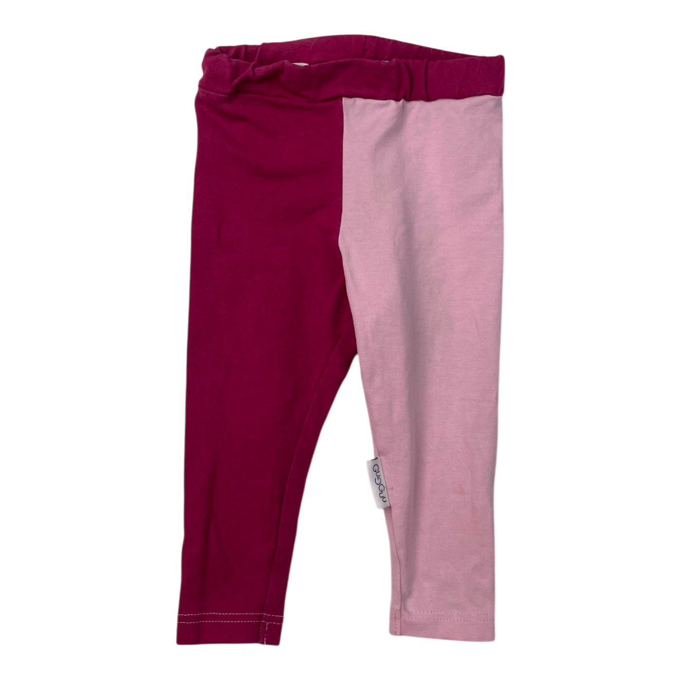 Gugguu block leggings, pink | 62cm