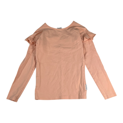 Gugguu frill shirt, pink | 128cm