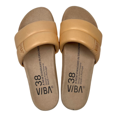 VIBAe Porto leather sandals, desert nude | 38