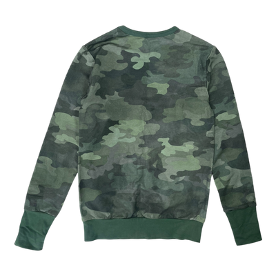 Ommellinen sweatshirt, camo | 152cm