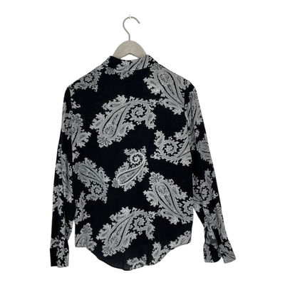 Samsøe & Samsøe button shirt, black & white | woman XS