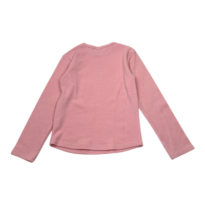 Gugguu merino shirt, pink | 110cm