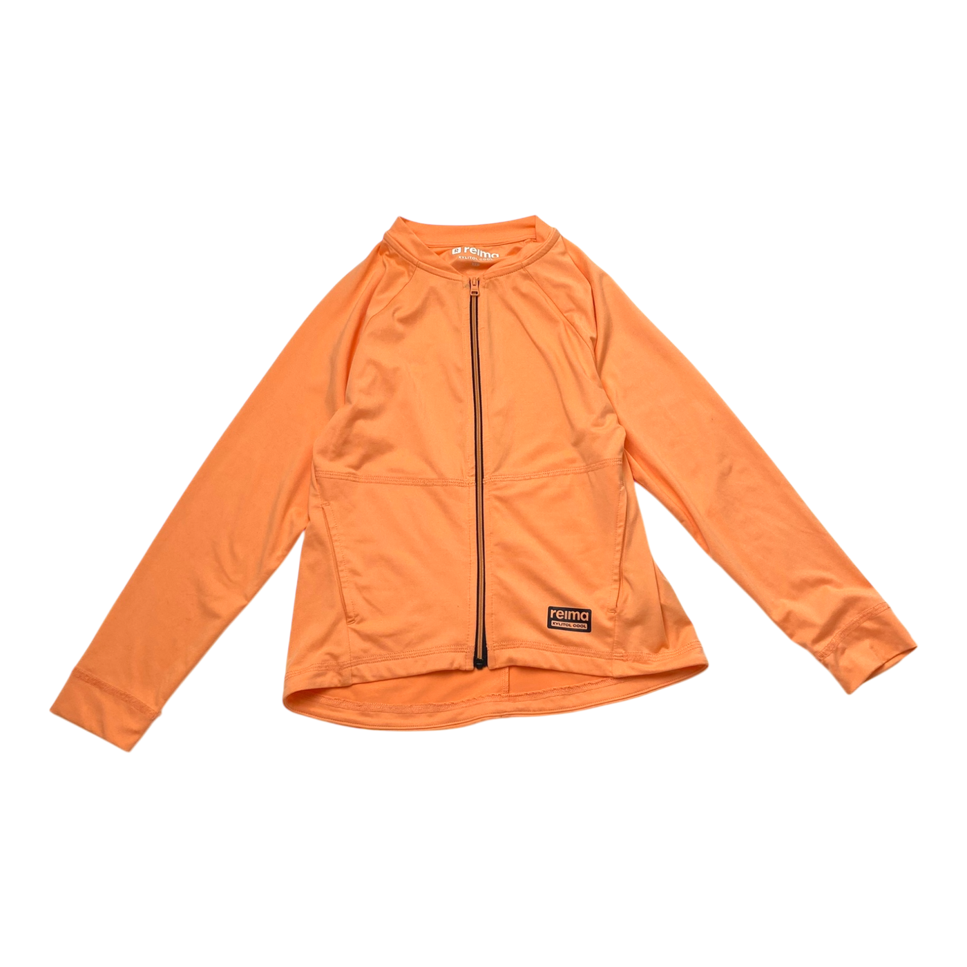 Reima harkat zipper sweater, coral | 128cm