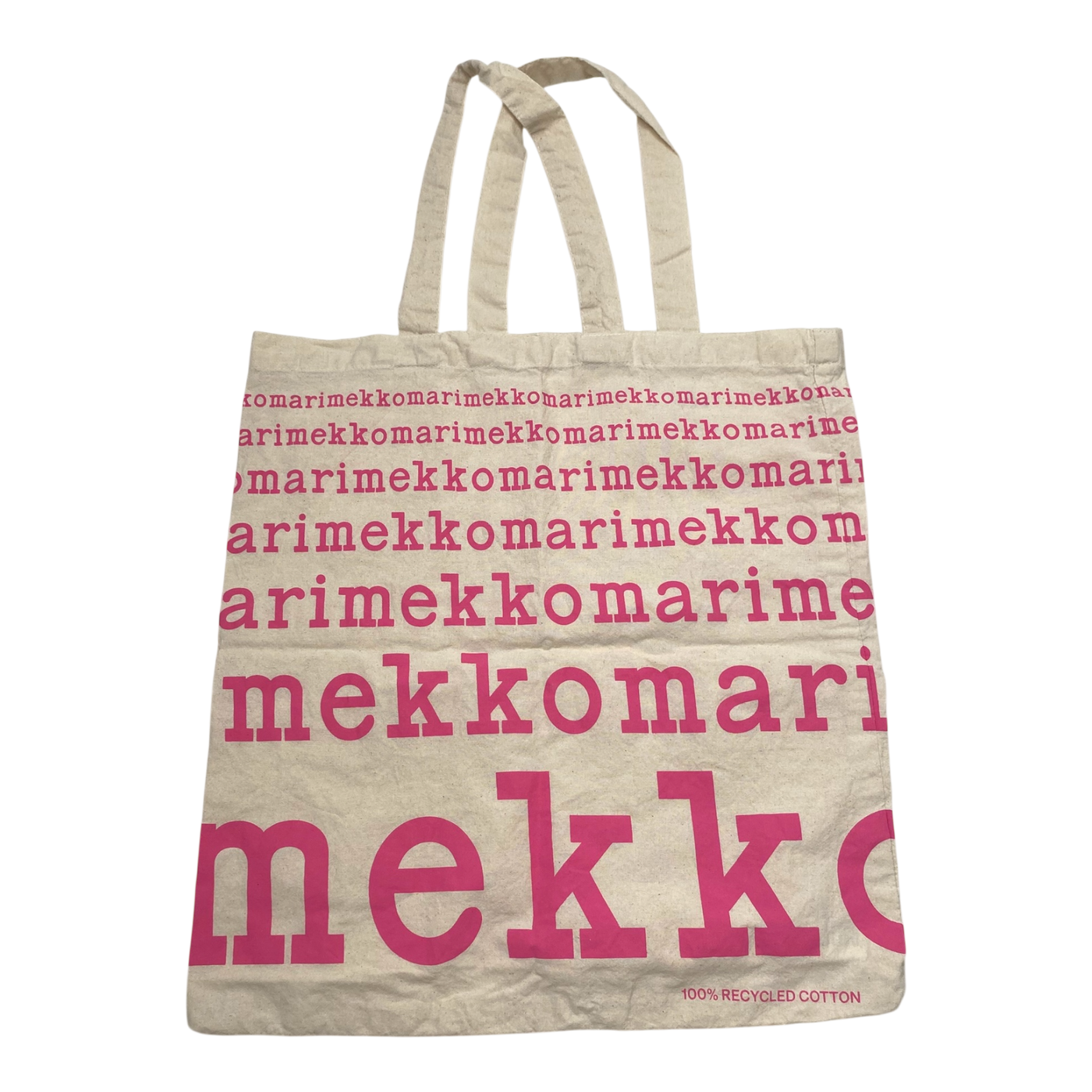 Marimekko logo bag, hot pink | onesize