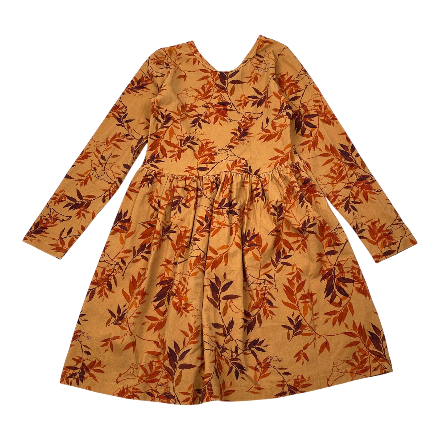 Kaiko dress, autumn leaf | 122/128cm
