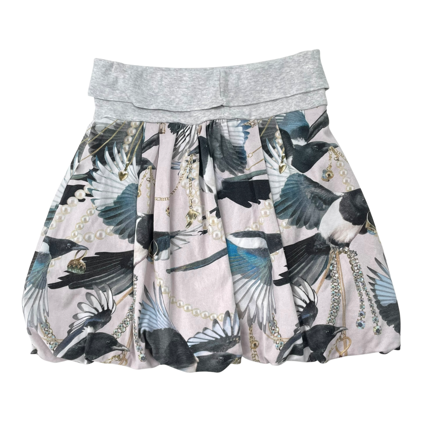 Molo skirt, birds | 134/140cm