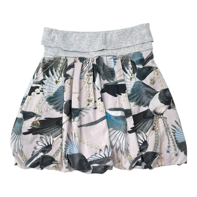 Molo skirt, birds | 134/140cm