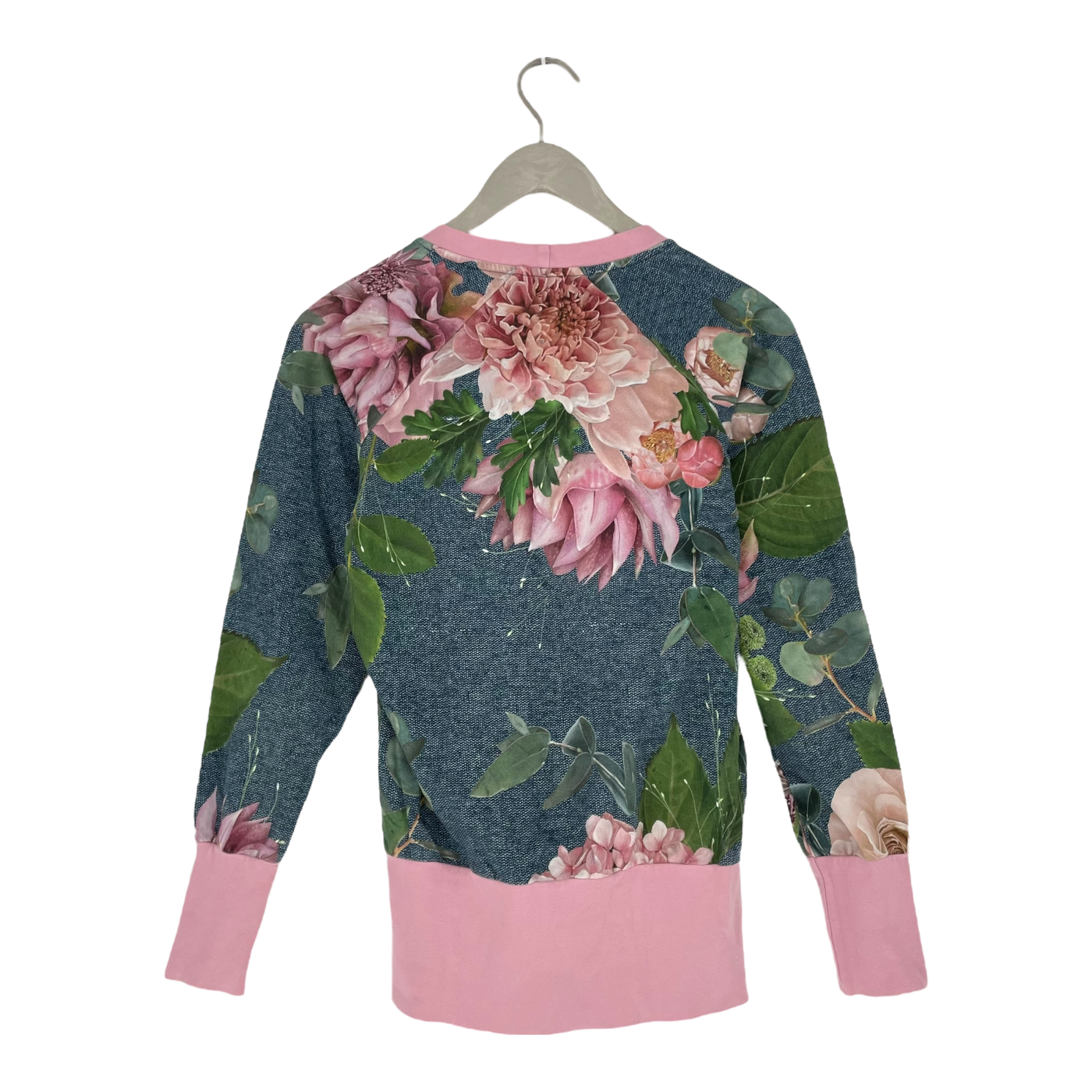 Ommellinen sweatshirt, flower | woman XS