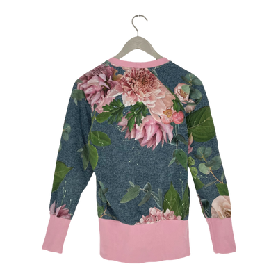 Ommellinen sweatshirt, flower | woman XS