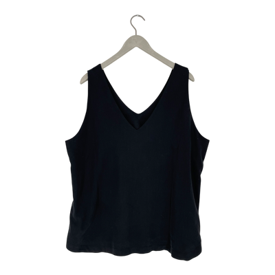 Papu fitted top, black | woman 2XL