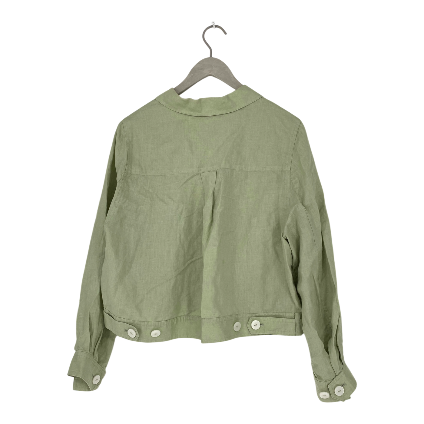 & Other Stories linen jacket, tea green | woman S