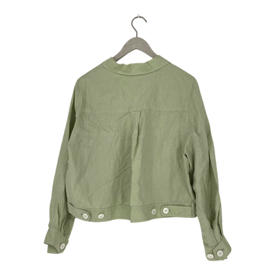 & Other Stories linen jacket, tea green | woman S