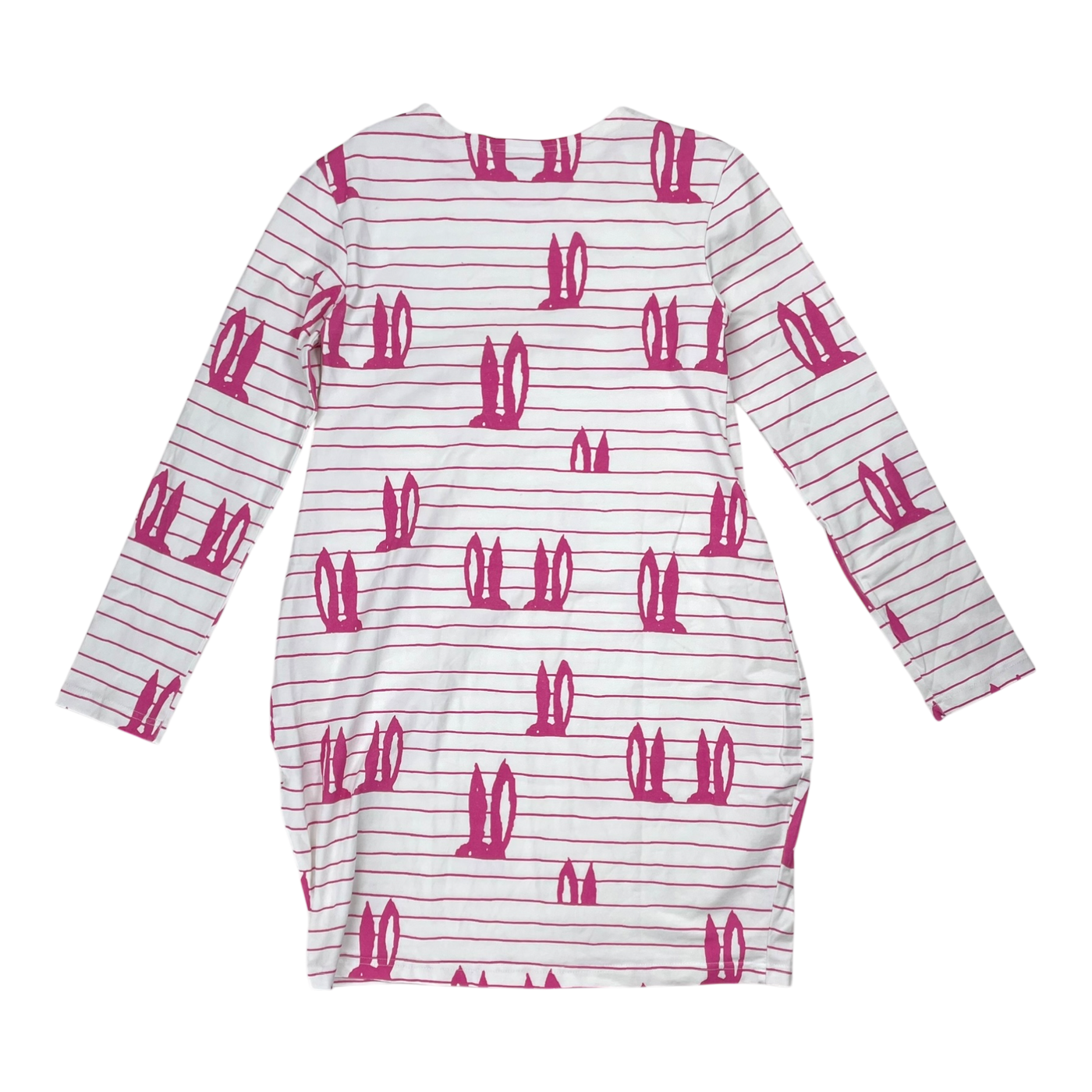 Taimi dress, bunny stripes | 140/146cm