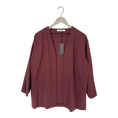 Falla vista cardigan, burgundy | woman S