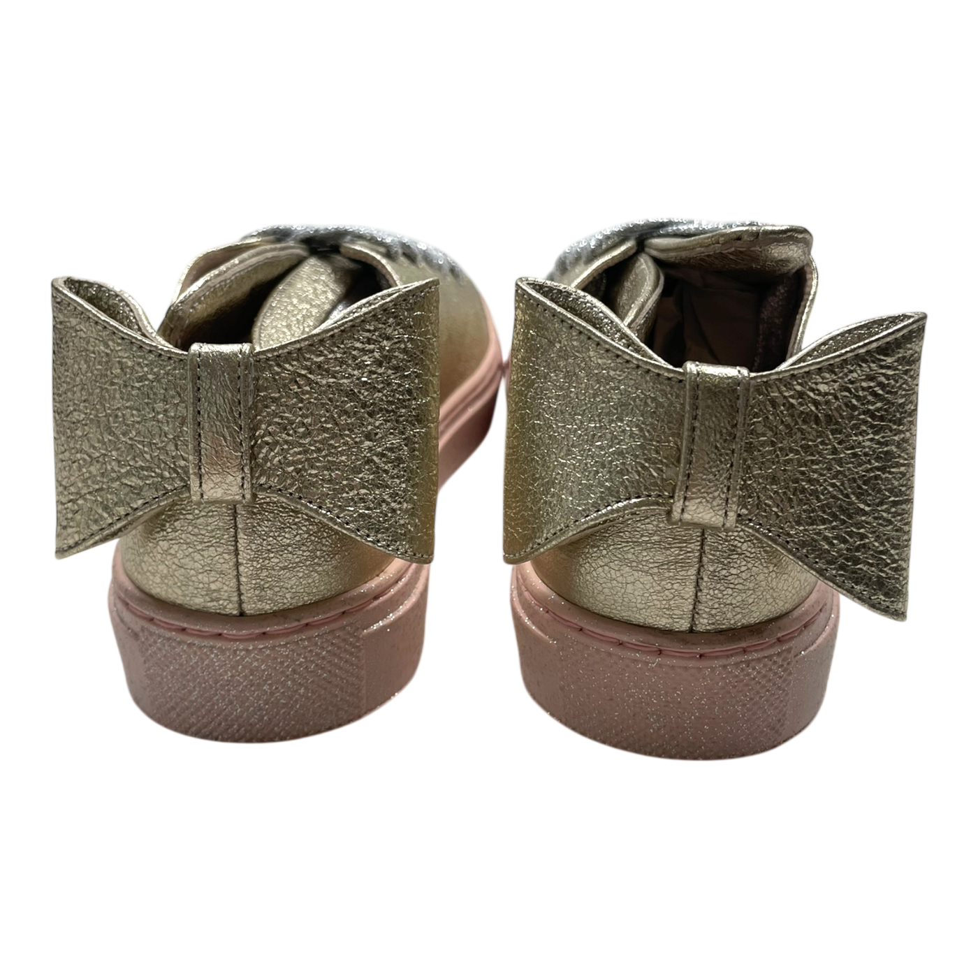 Minna Parikka t-bow mini shoes, gold | 32