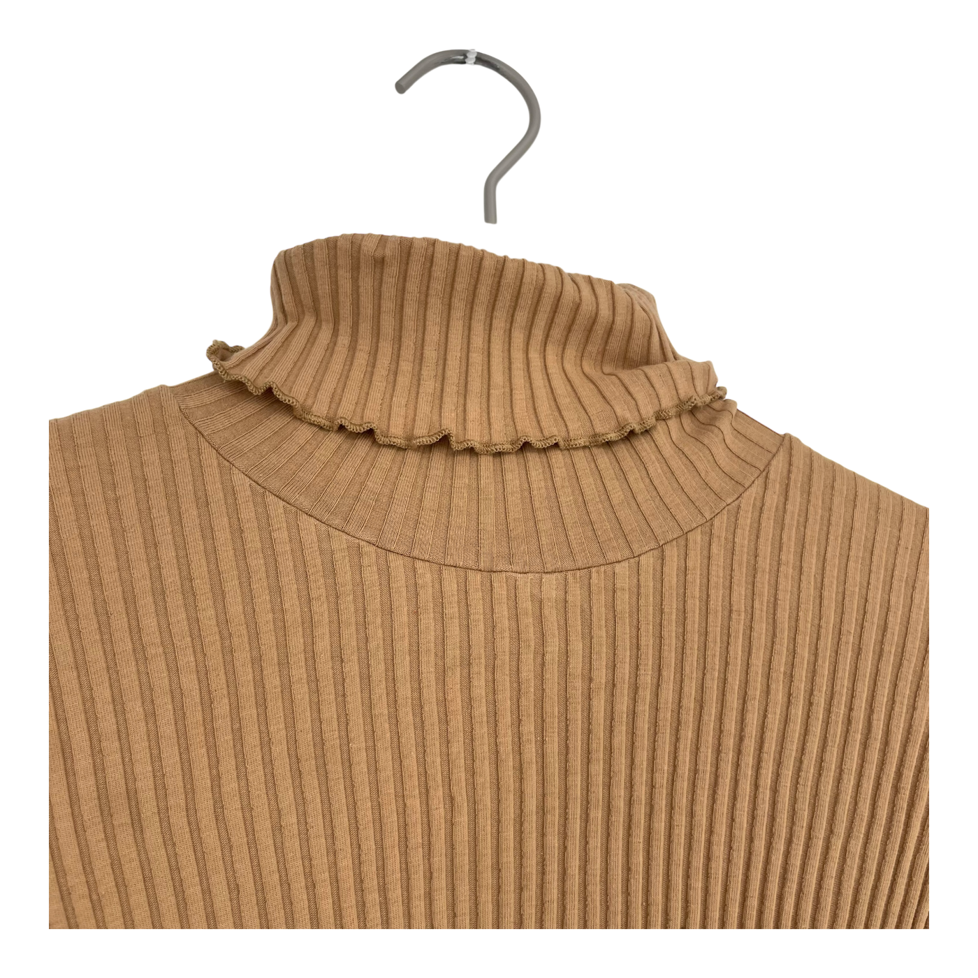 Kaiko rib turtle neck, caramel | woman M
